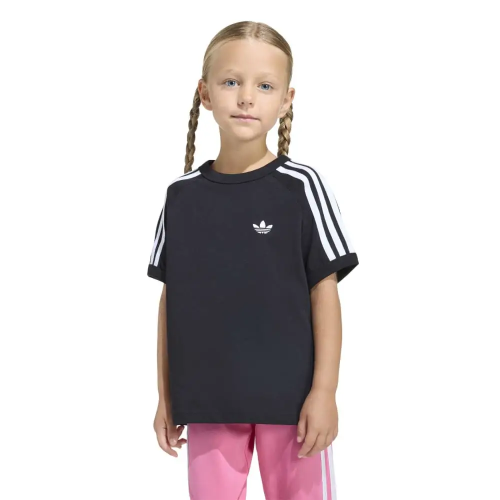 adidas 3 STRIPES TEE Siyah Çocuk Tişört KD3309