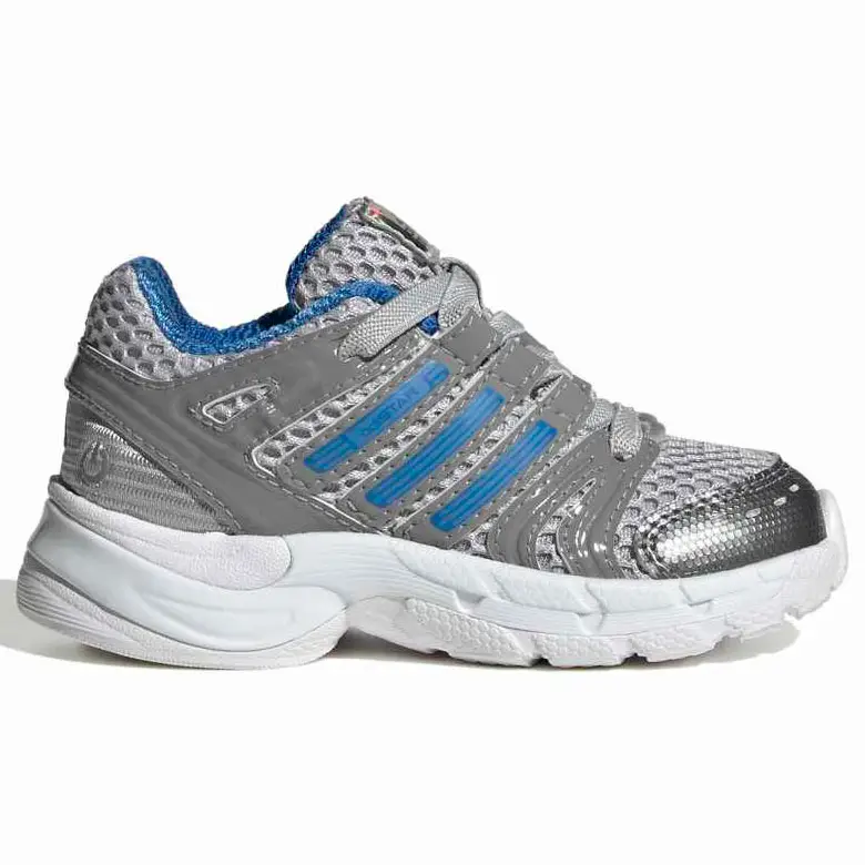 adidas ADISTAR CONTROL 5 LED ELASTIC LACE SHOES Gri Çocuk Spor Ayakkabı KK2614