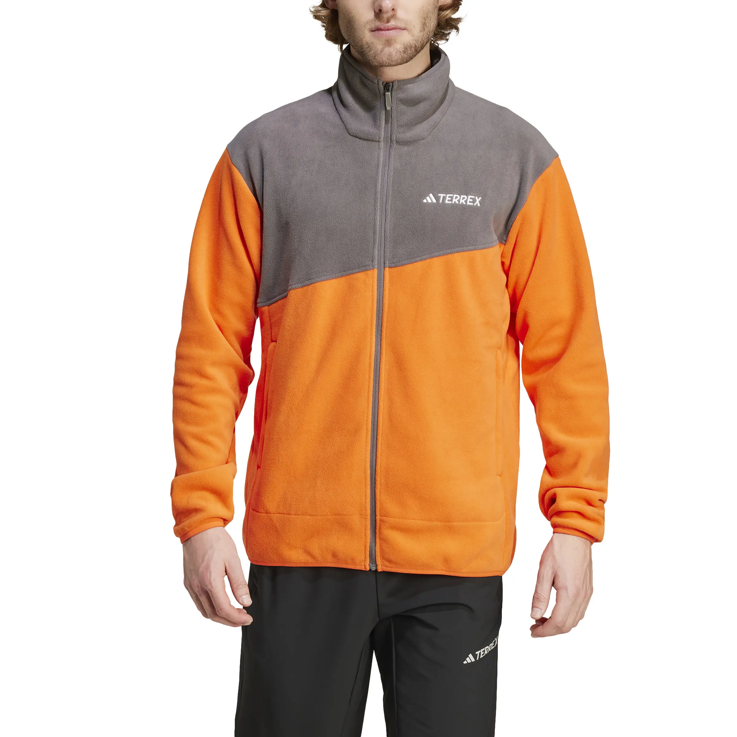 yama32 adidas MT FZ FLEECE Erkek Turuncu Polar IZ3293