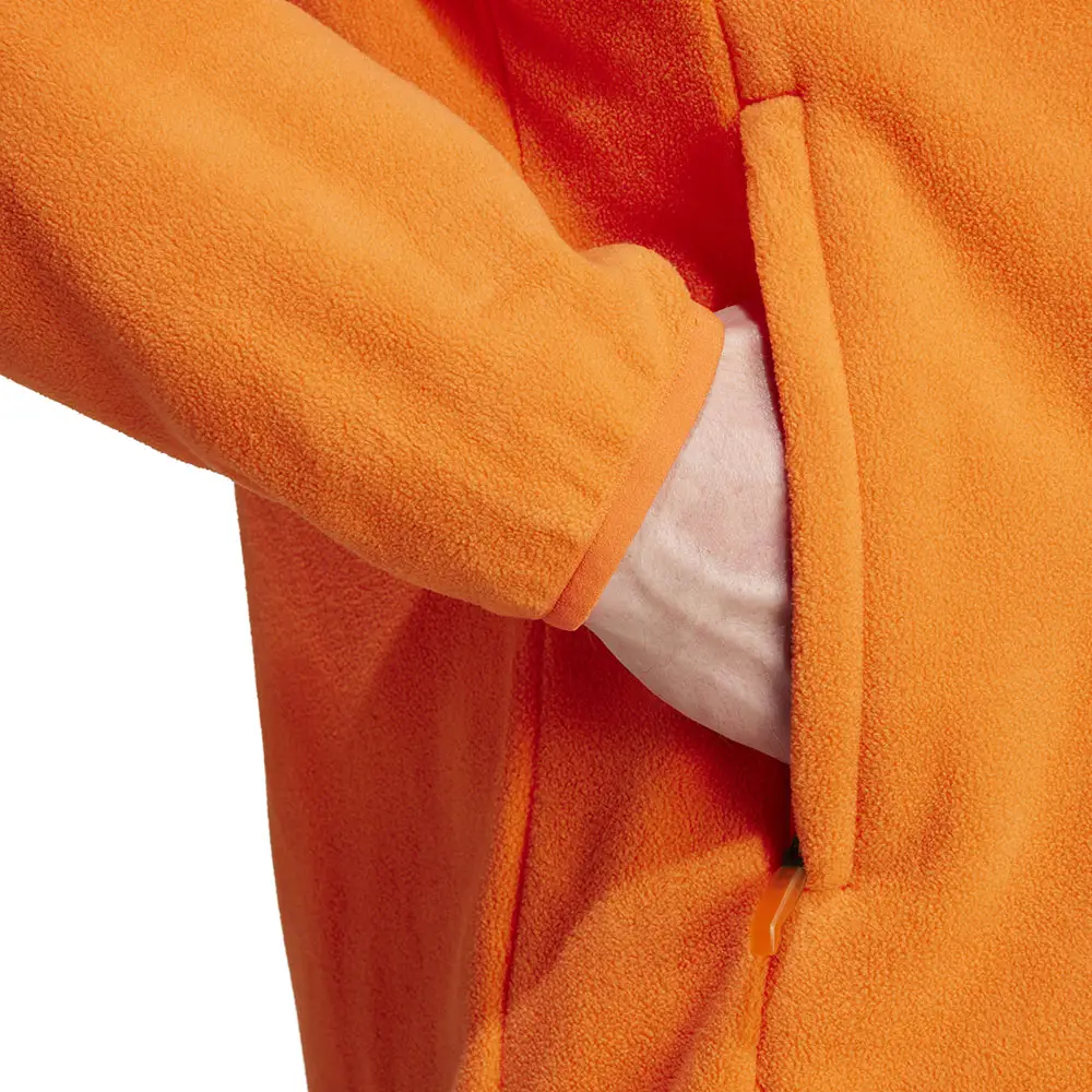 adidas MT FZ FLEECE Erkek Turuncu Polar IZ3293