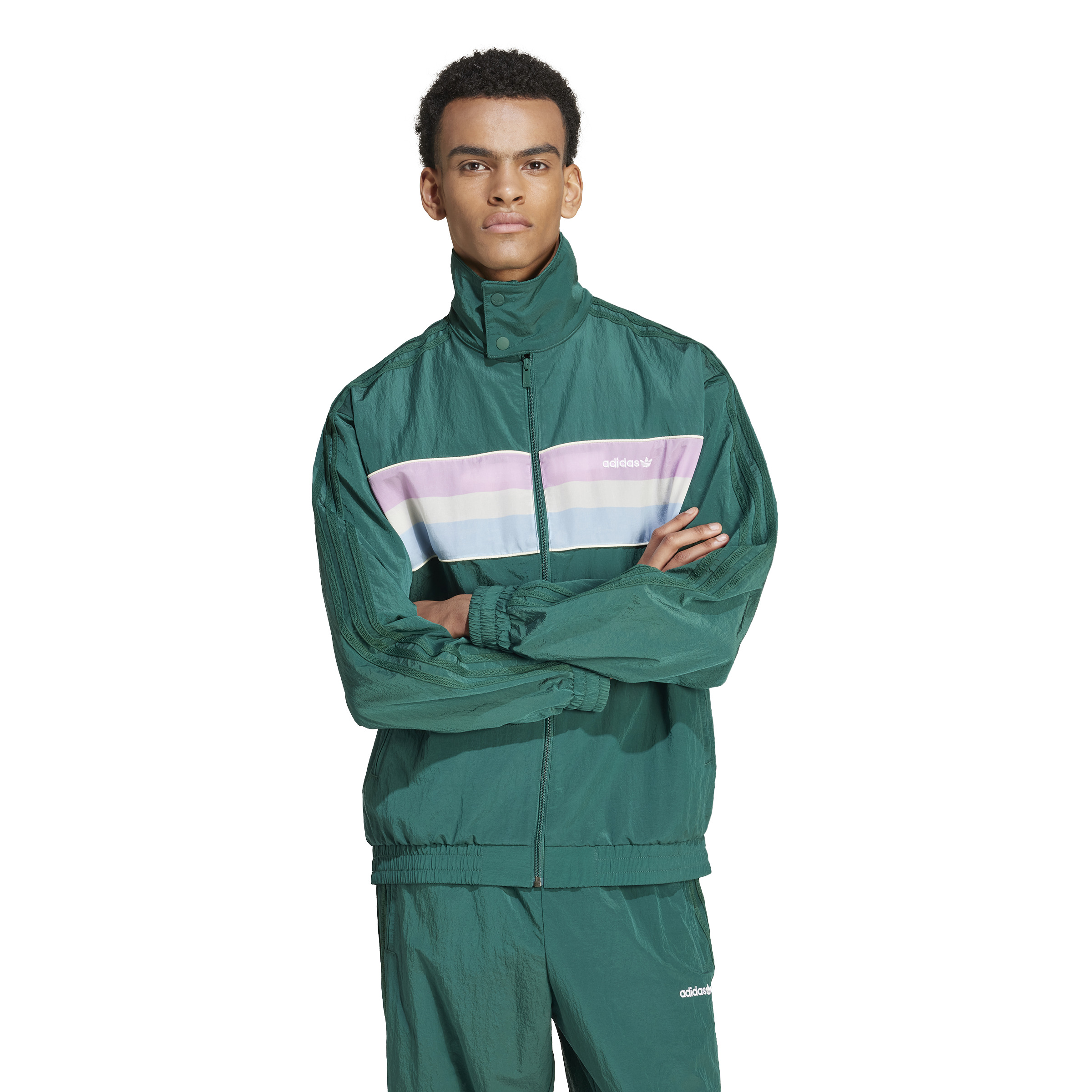 adidas 80s WOVEN TP A Erkek Yeşil Eşofman Altı JC6519