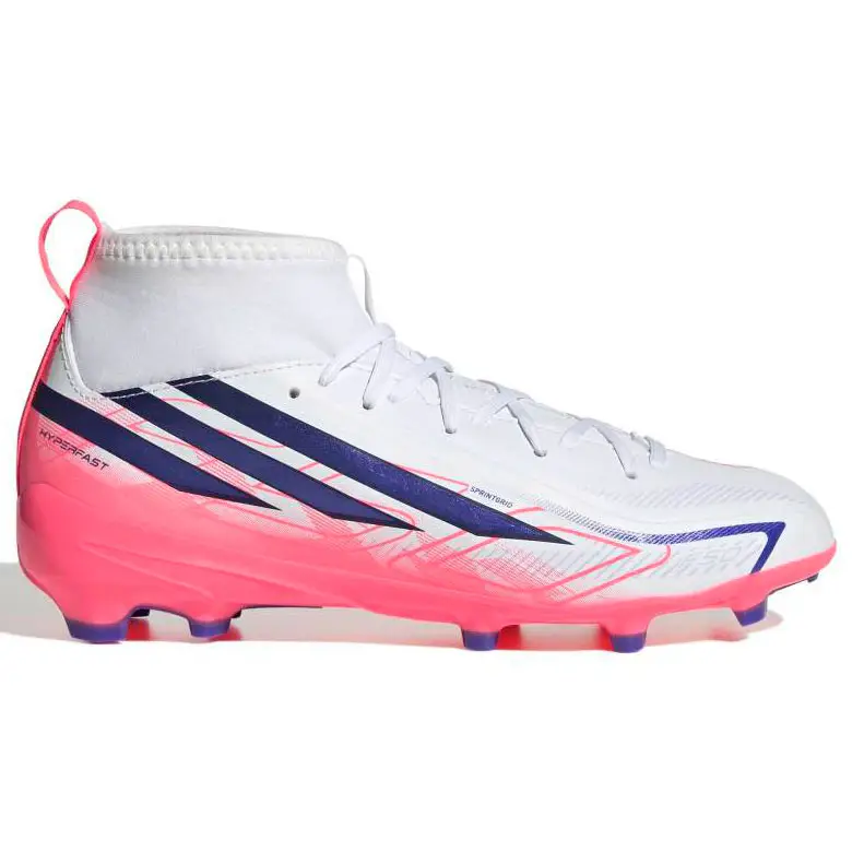 adidas F50 HYPERFAST LEAGUE MID FG J Beyaz Erkek Krampon KK1316