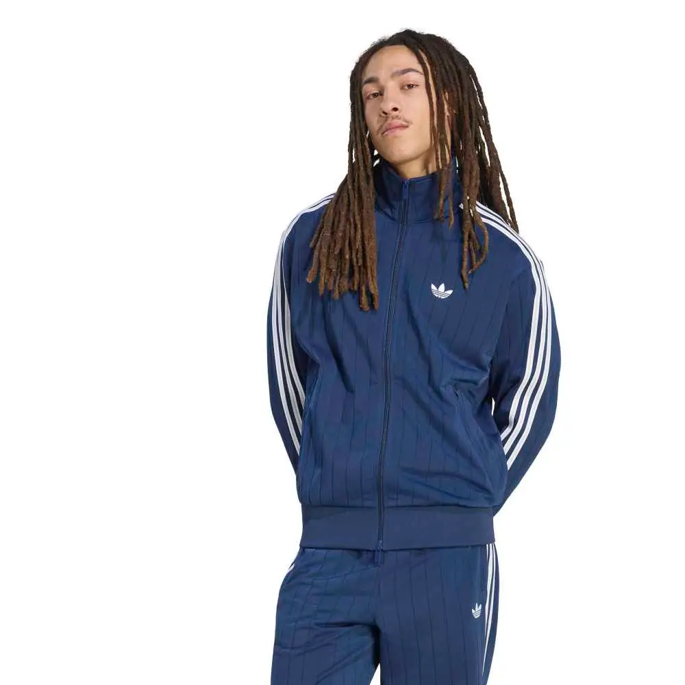 adidas FIREBIRD DROP NEEDLE TRACK TOP Mavi Erkek Sweatshirt KE4128