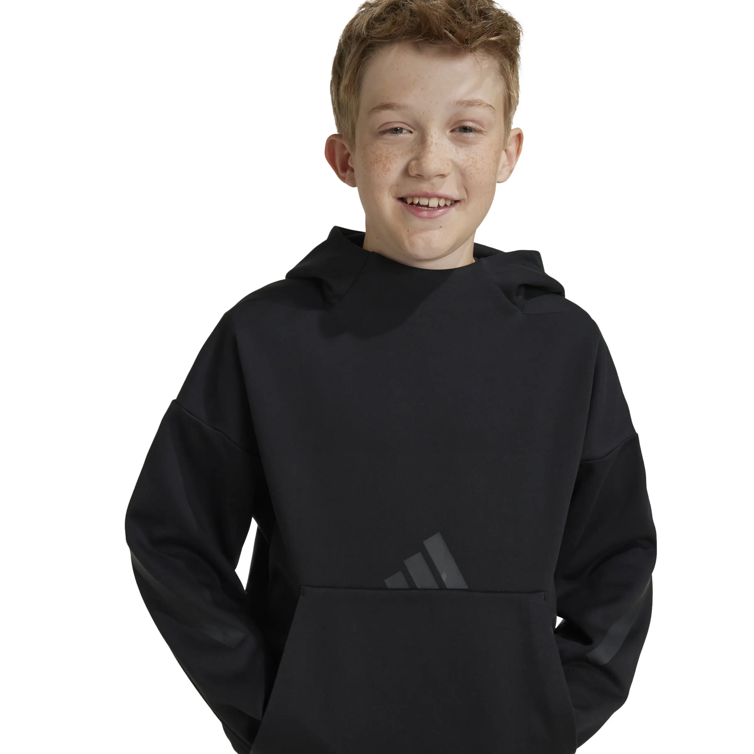 adidas J Z.N.E. HD Çocuk Siyah Sweatshirt JF2489
