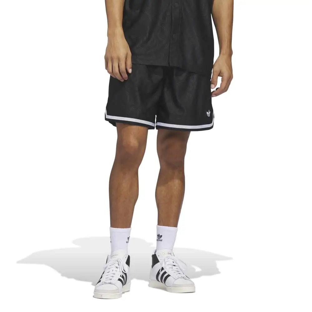 adidas JACQUARD SHORT Erkek Siyah Şort KA9361