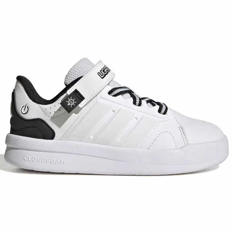 adidas LIGHTORAMA COURT EL C Beyaz Çocuk Spor Ayakkabı KJ6996
