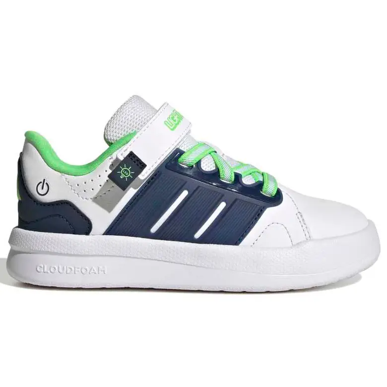 adidas LIGHTORAMA COURT EL C Beyaz Çocuk Spor Ayakkabı KJ6997