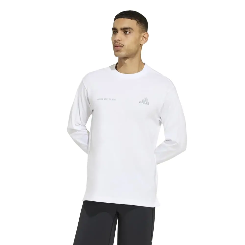adidas RCC LS UF Beyaz Erkek Tişört KS0488