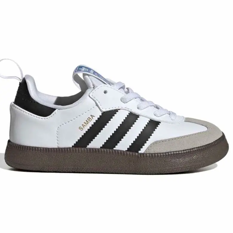 adidas SAMBA QUICKON K Beyaz Çocuk Spor Ayakkabı KI1579