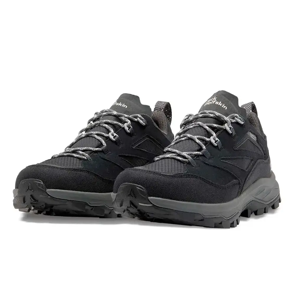 Jack Wolfskin Erkek Siyah CYROX TEXAPORE LOW Outdoor Ayakkabı