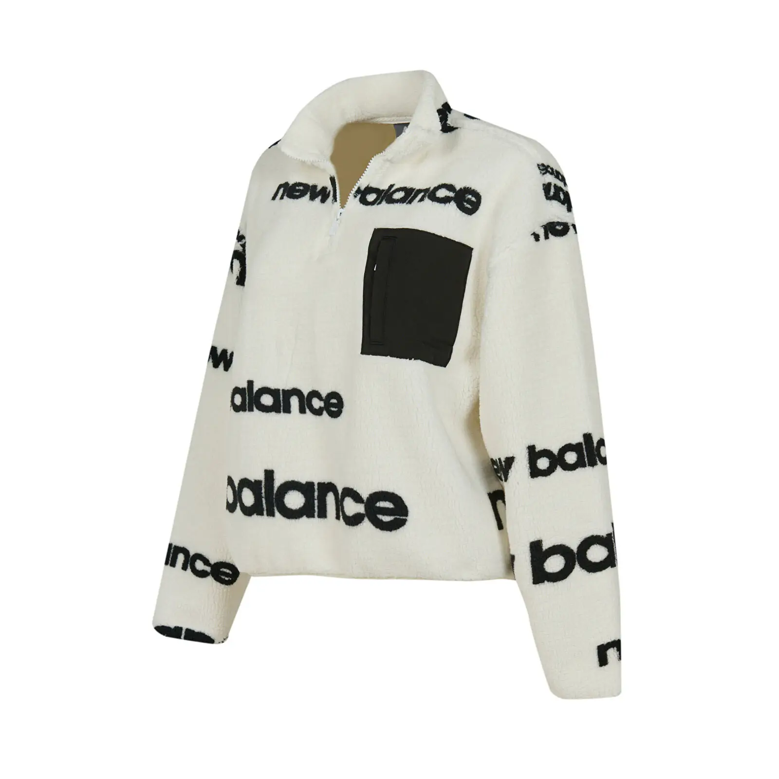 New Balance Kadın Beyaz Sweatshirt WNC3623-WT