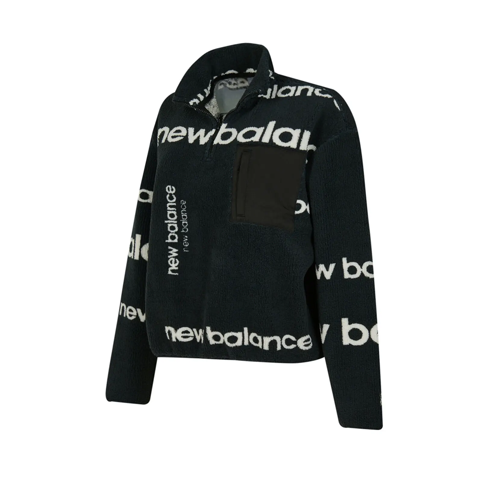 New Balance Kadın Siyah Sweatshirt WNC3623-BK