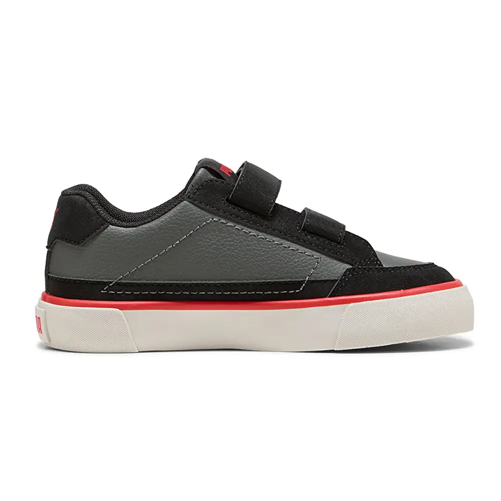 Puma Court Classic Vulc Kids V PS Siyah Spor Ayakkabı 407517 01