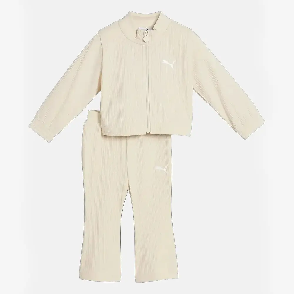 Puma ESS Crew Set FL Bej Eşofman Takımı 638105 87