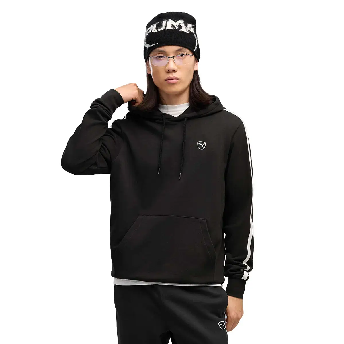 Puma ESS ELEVATED Hoodie Siyah Sweatshirts 692016 51