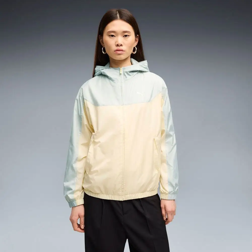 Puma ESS UV Relaxed Windbreaker W Bej Rüzgarlık 685134 88