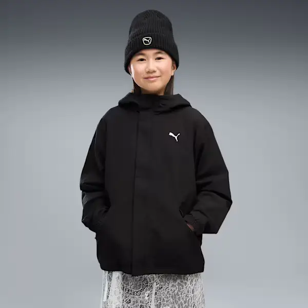 Puma Fleece Lined Jacket Siyah Mont & Ceket 694629 01