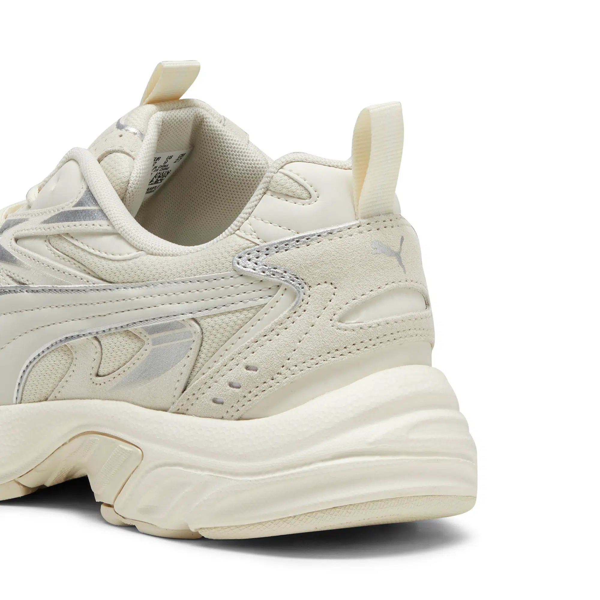 Puma Mileno Tech Suede Kadın Beyaz Spor Ayakkabı 39348903