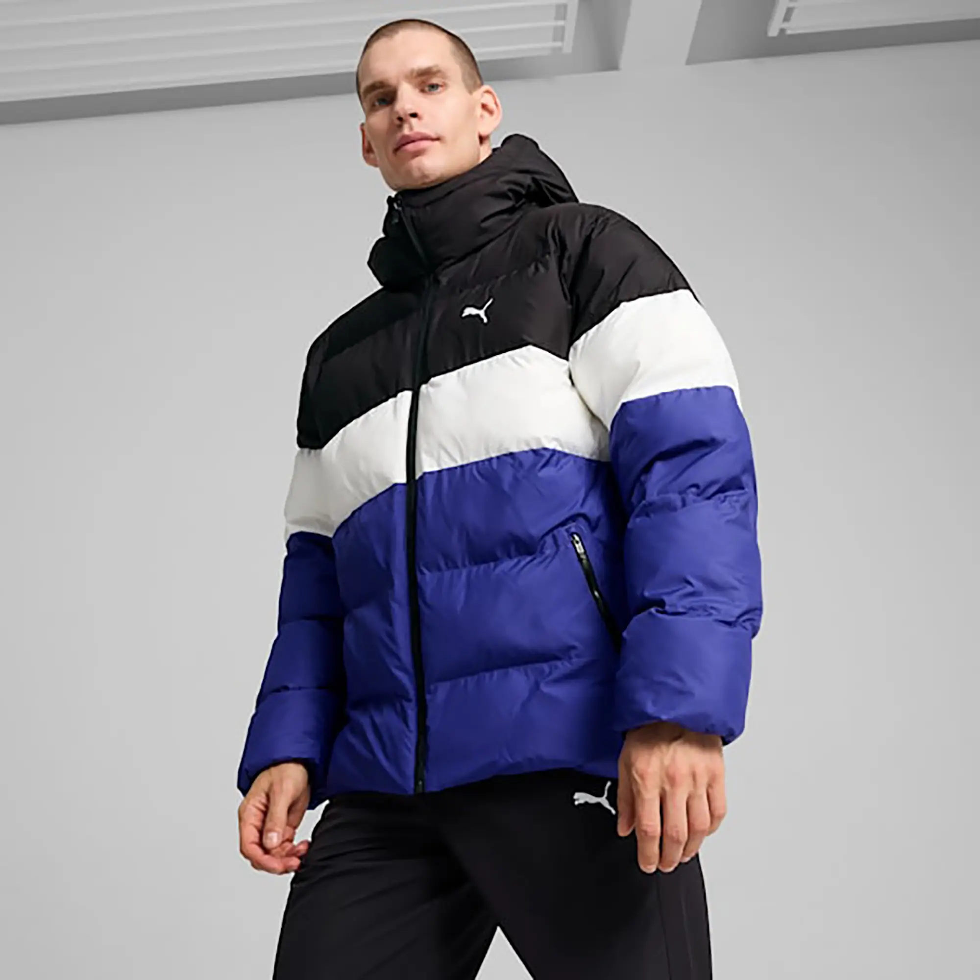 Puma Poly Puffer Mont Mavi 62712327 Erkek