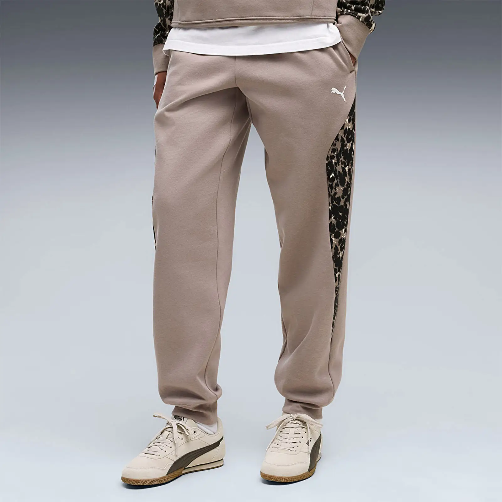 Puma SPORT ANIMAL Pants Gri Eşofman & Pantolon 637612 81