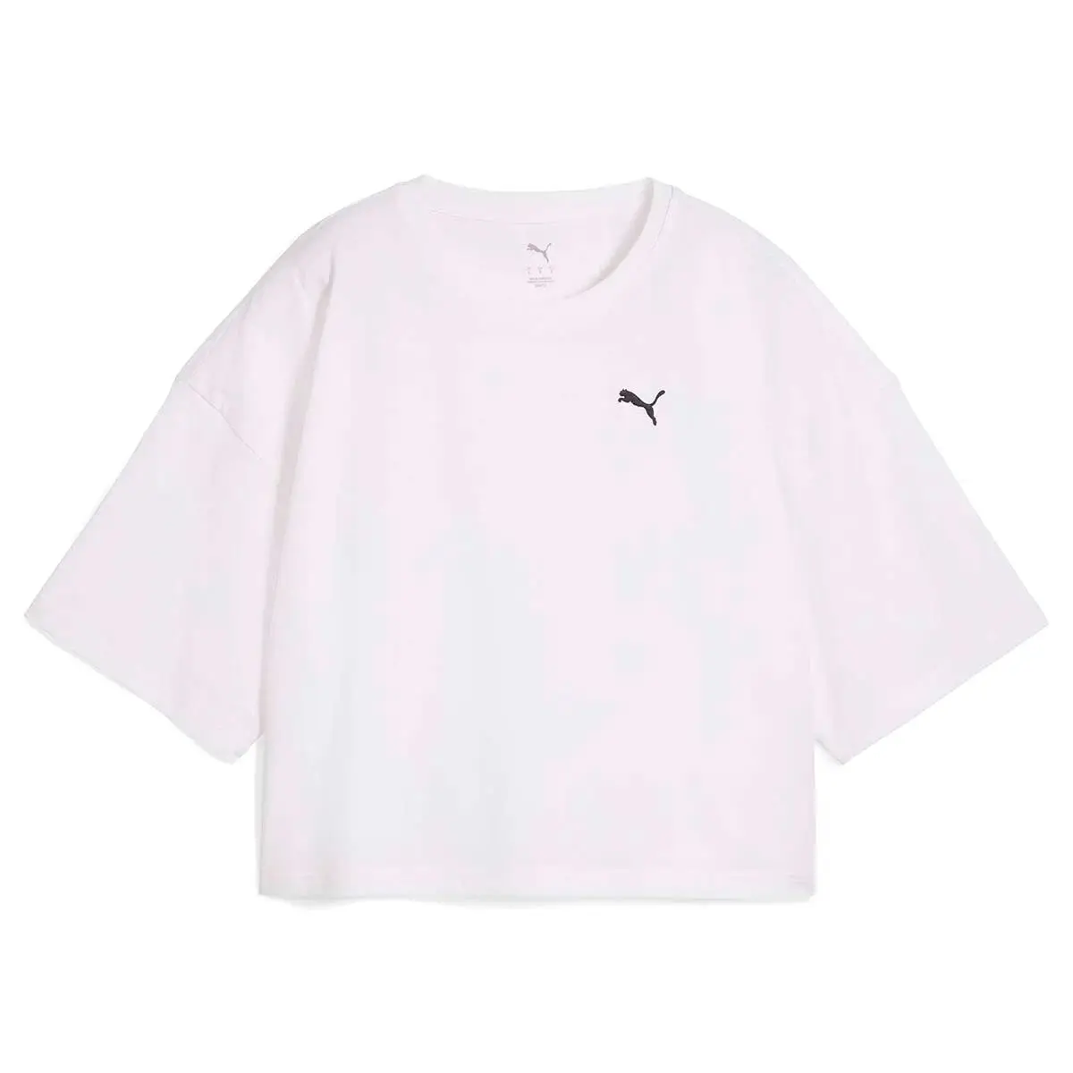 Puma WARDROBE ESS Oversized Tee Beyaz Tişört 629743 02