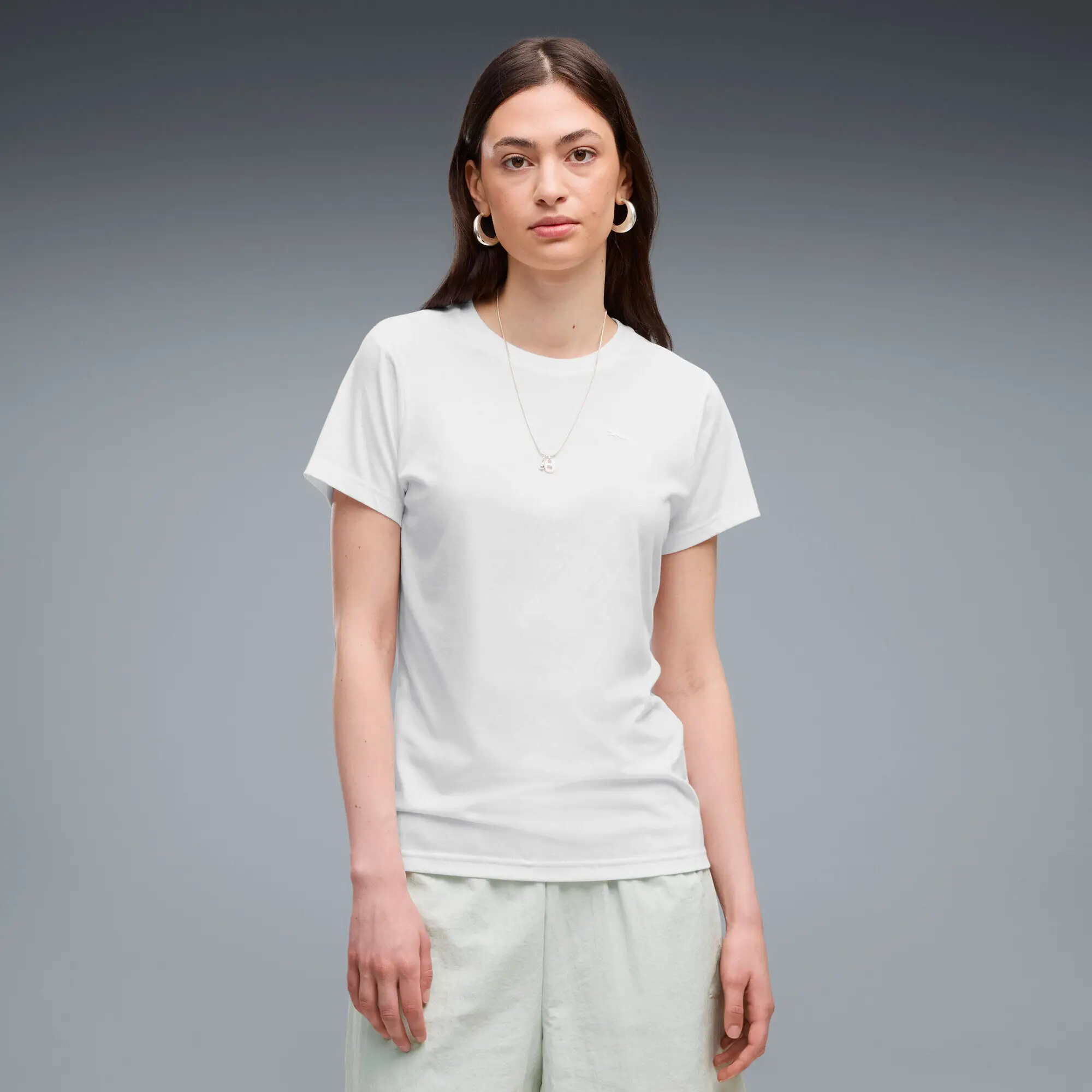 PumaTECH SENSE Tee Beyaz Tişört 694037 02