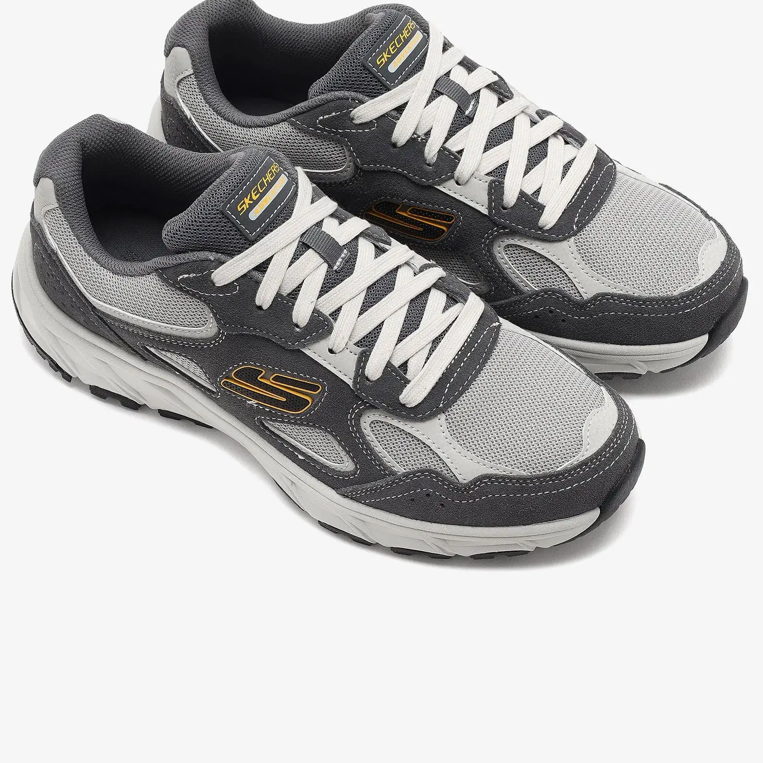 Skechers HILLCREST 2.0-CEDAR WELLS Erkek Gri Spor Ayakkabı 237803-GRY