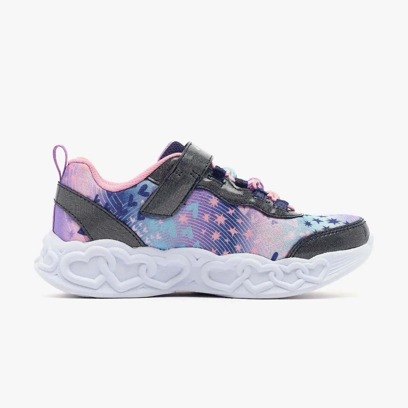 Skechers INFINITE HEART LIGHTS HEART JEWELS Lacivert Çocuk Spor Ayakkabı 303261L-NVMT