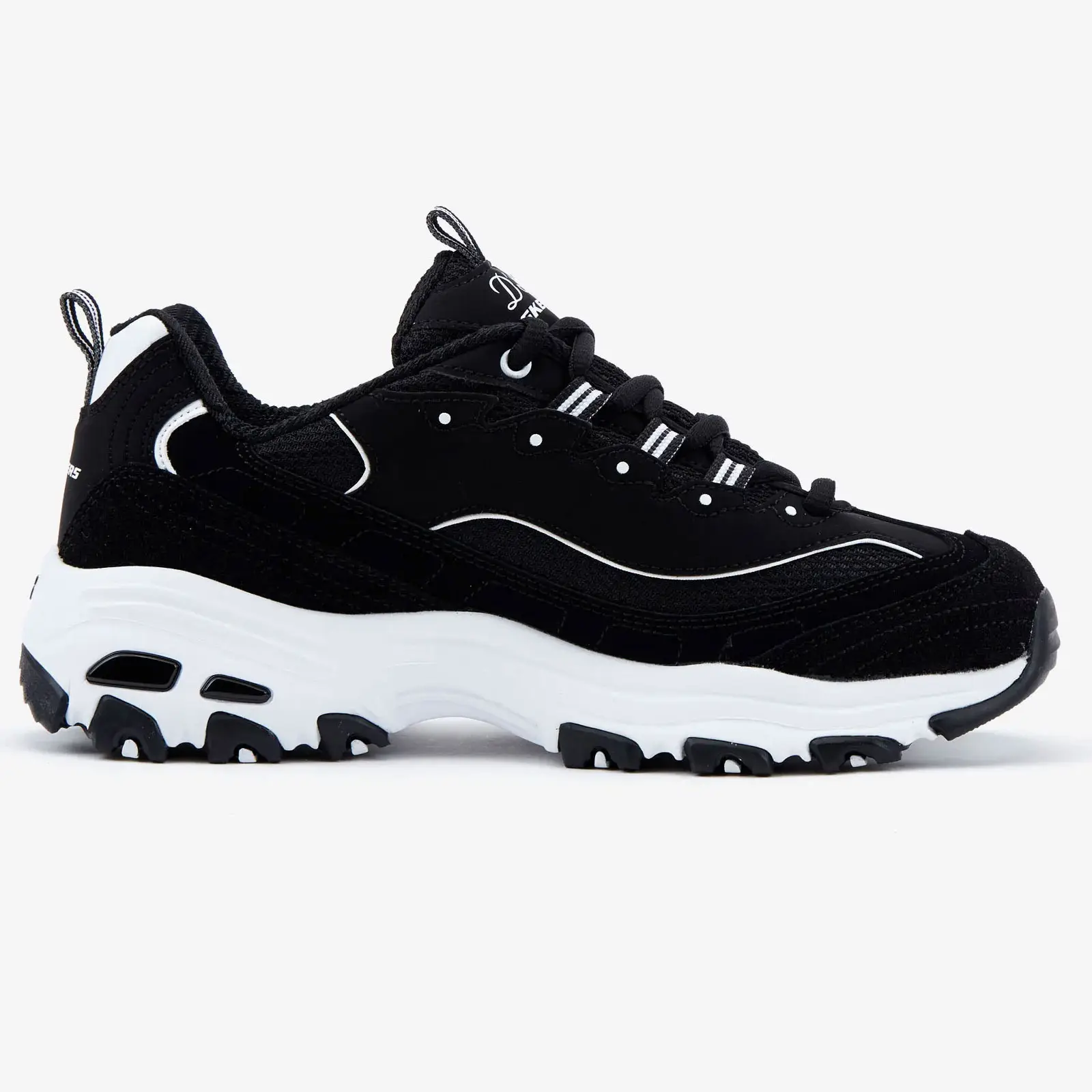 Skechers D LITES - MARCH FORWARD Kadın Sneaker 13148-BKW