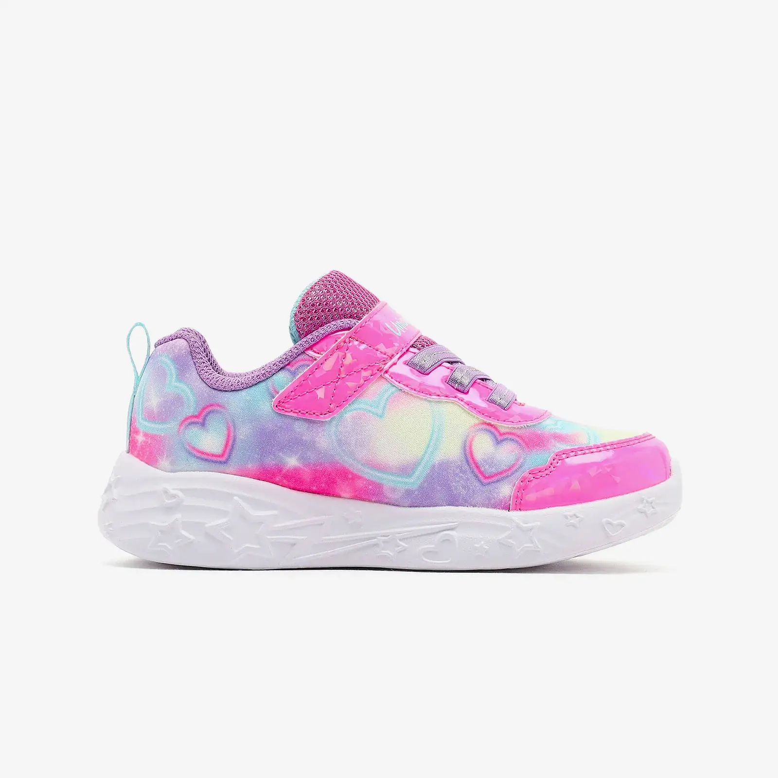 Skechers UNICORN CHARMER LIL HEART SPARKLES Pembe Çocuk Spor Ayakkabı 303064N-PKMT